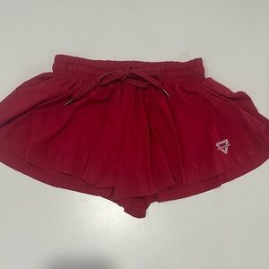 Keiki Kona Women's Red Flutter Shorts